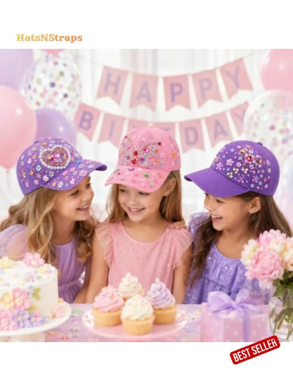 6 Blank Adjustable Baseball Hats DIY Craft Kit with Painting Accessories